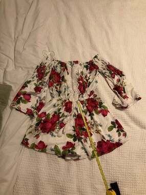 FAshion Nova Floral romper